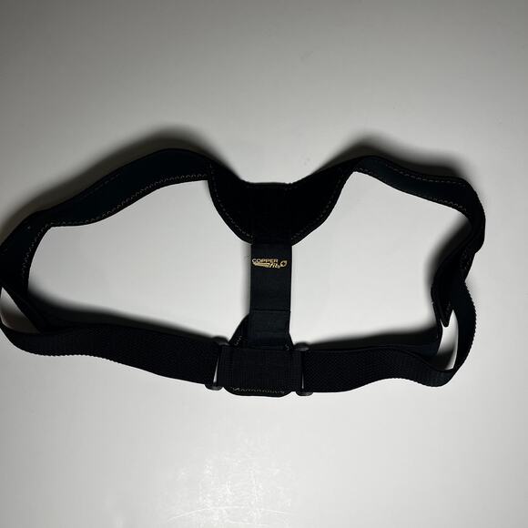 Copper Fit Black Adjustable Posture Support New - Picture 1 of 3